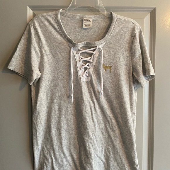 Like NEW! PINK VSC a campus tee - Picture 6 of 7